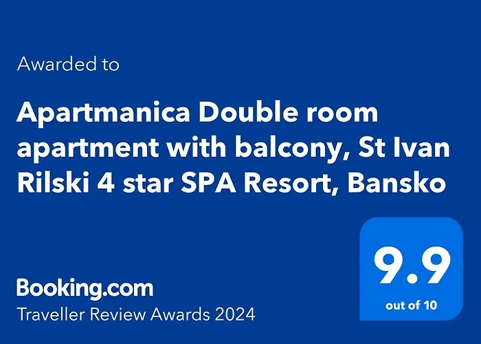 Apartmanica Double 101-12, With Ac, Big Terrace, St Ivan Rilski 4 Star Resort, * 班斯科