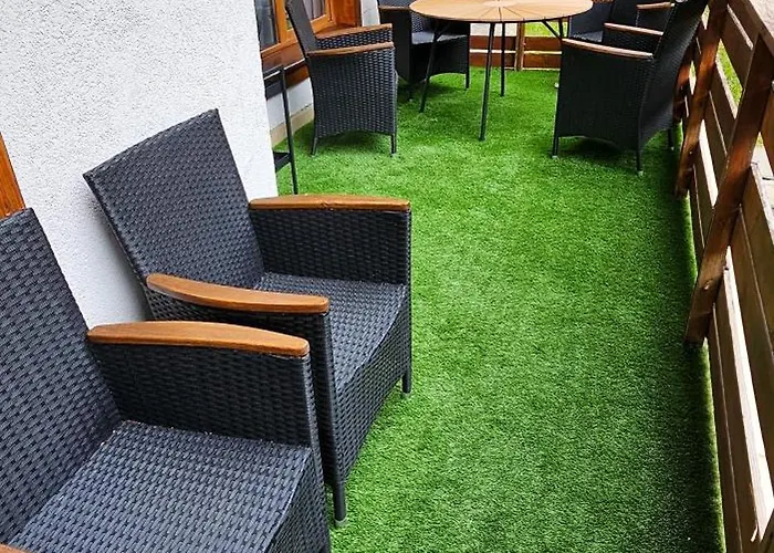 公寓 Apartmanica Double 101-12, With Ac, Big Terrace, St Ivan Rilski 4 Star Resort,